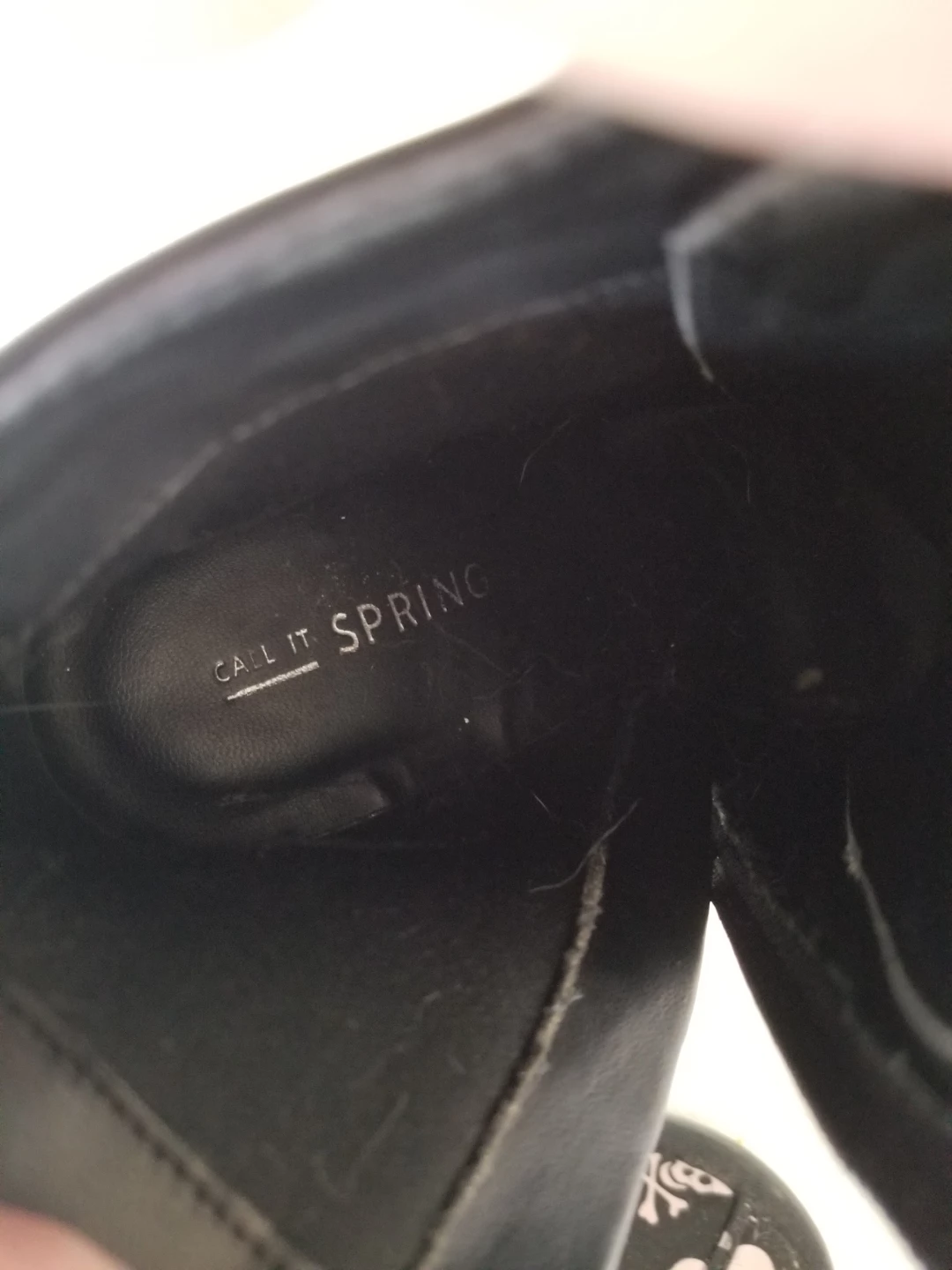 Call It Spring Black Patent Ankle Boots - photo 4