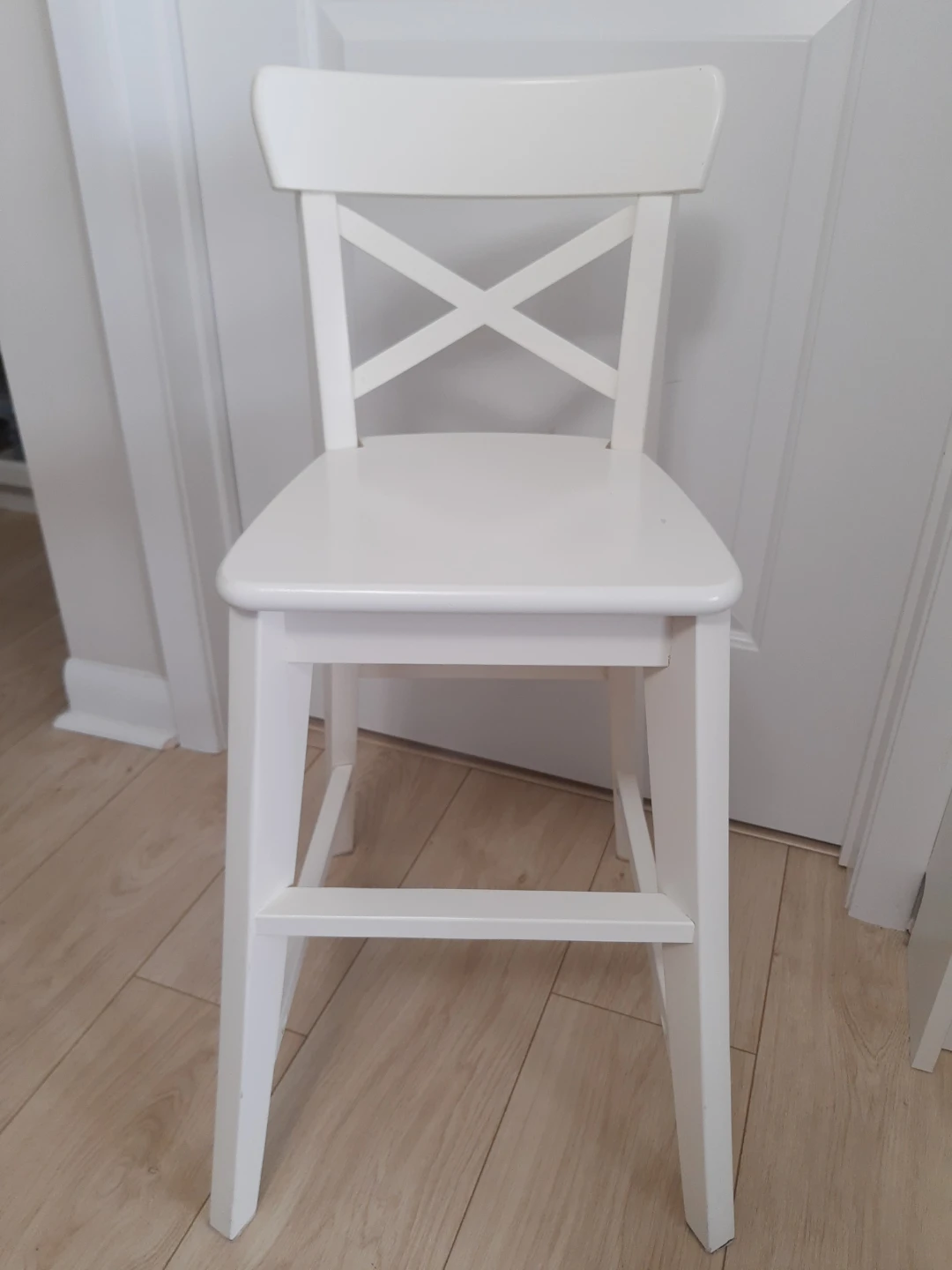 Ikea INGOLF Junior Chair, White