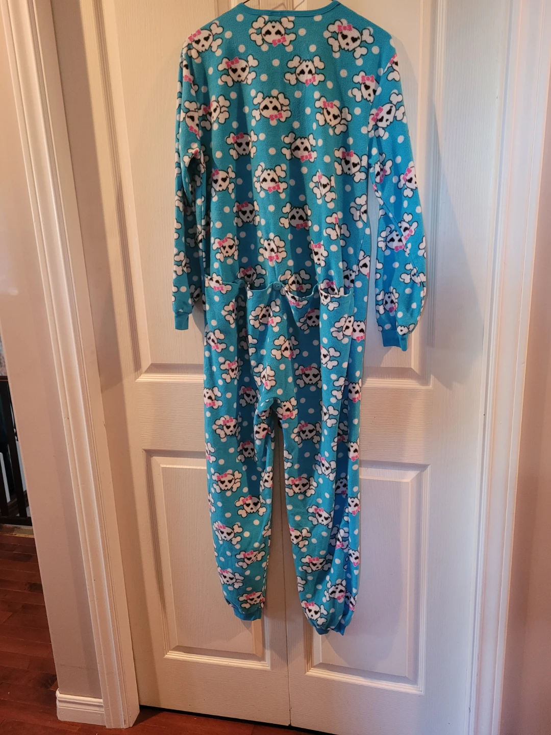 SWS Skull Print One-Piece Pajamas