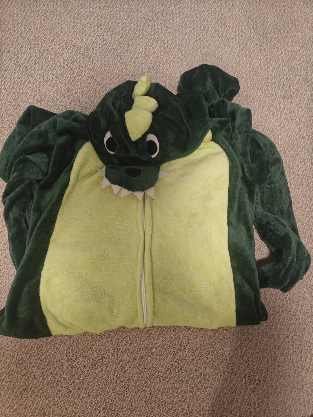Green Dinosaur Onesie Costume