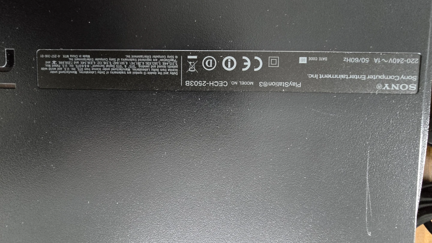 Sony PlayStation 3 CECH-2503B Console - photo 4