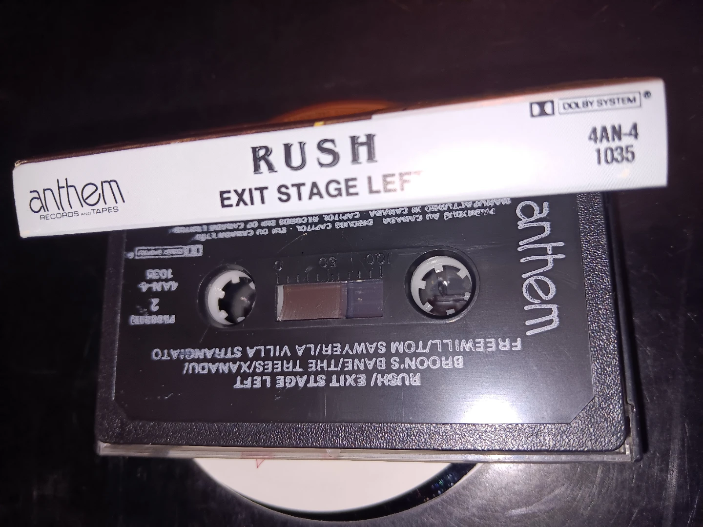 Rush - Exit Stage Left Cassette Tape - photo 5
