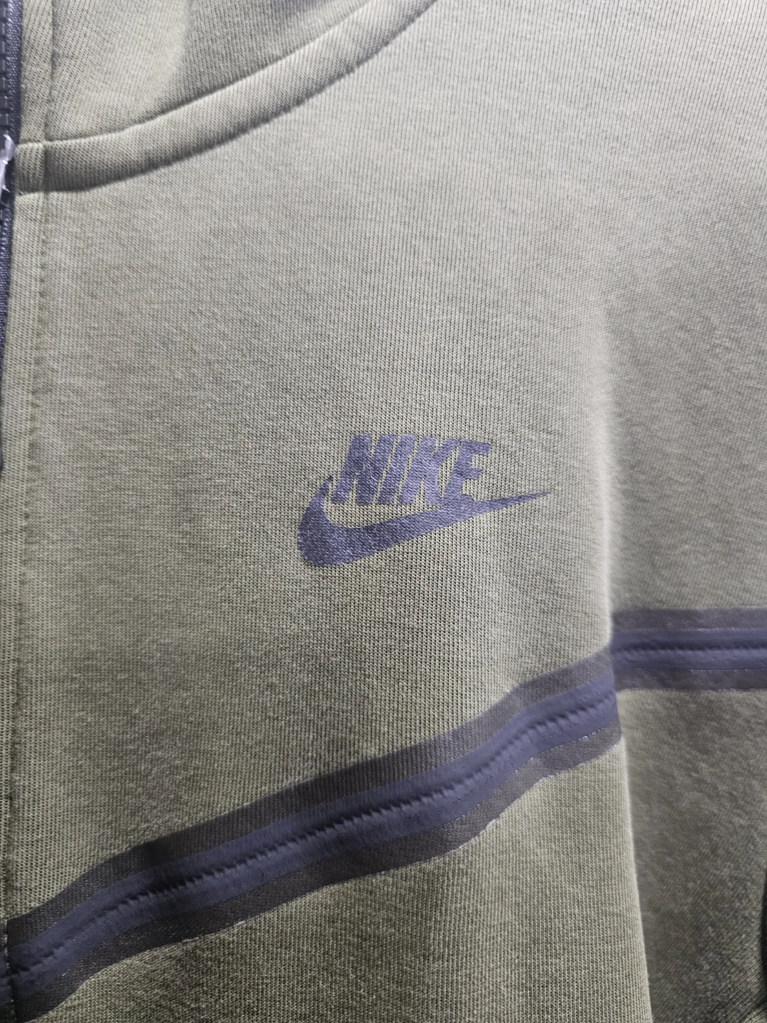 Nike Tech Fleece Tracksuit Olive Green - photo 2