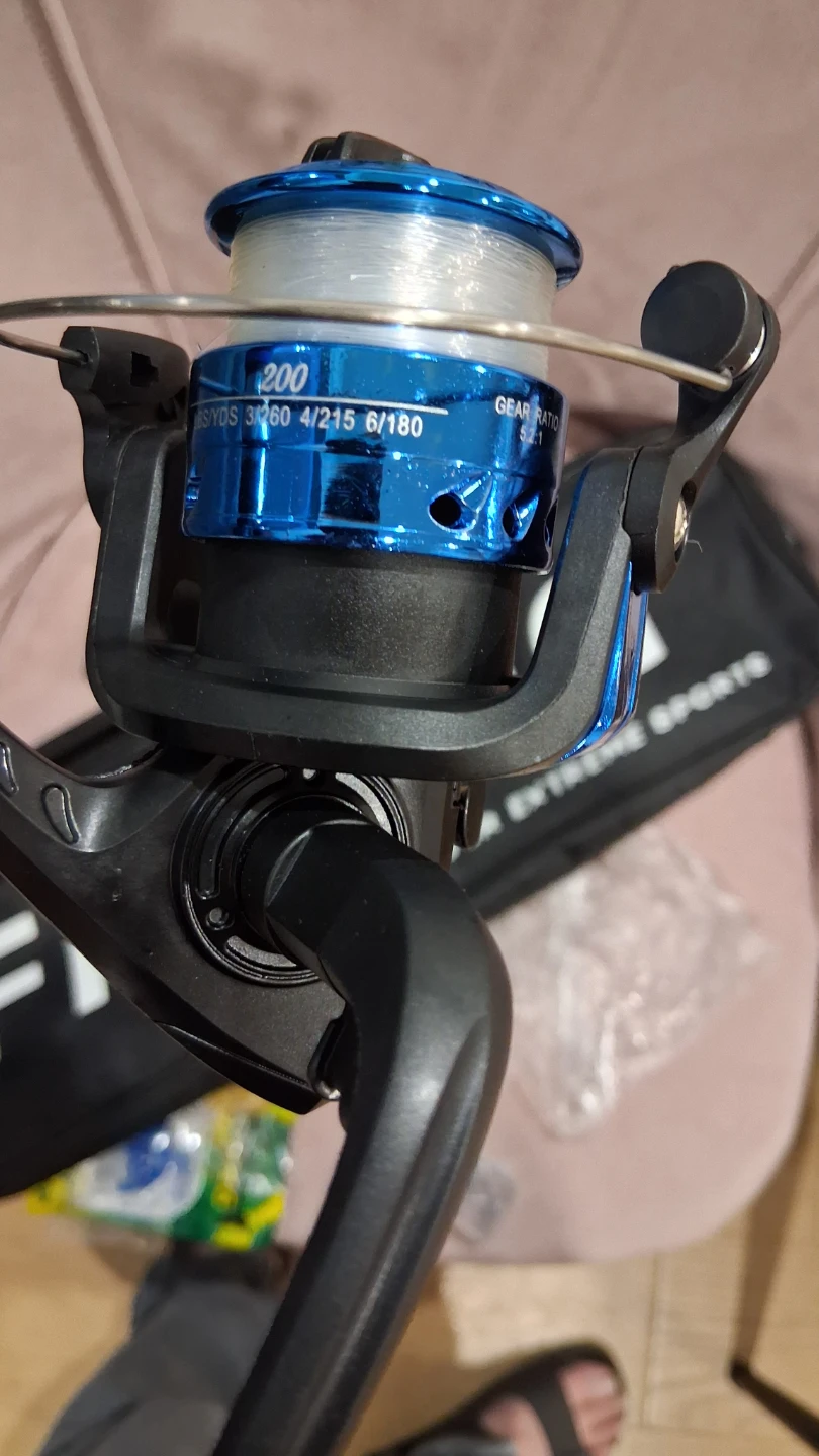 Fishing rod Reel Lures Hooks Line complete set - photo 4