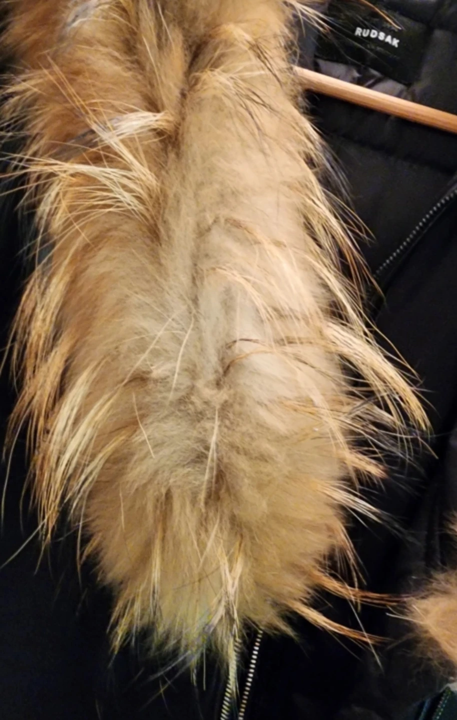 Authentic RUDSAK Women's XS Down Winter Coat | Real Fur Trim - photo 2