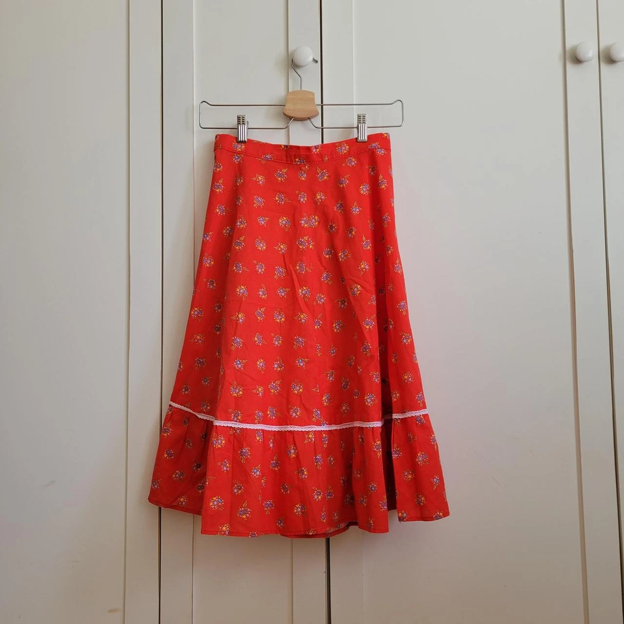 Vintage floral skirt