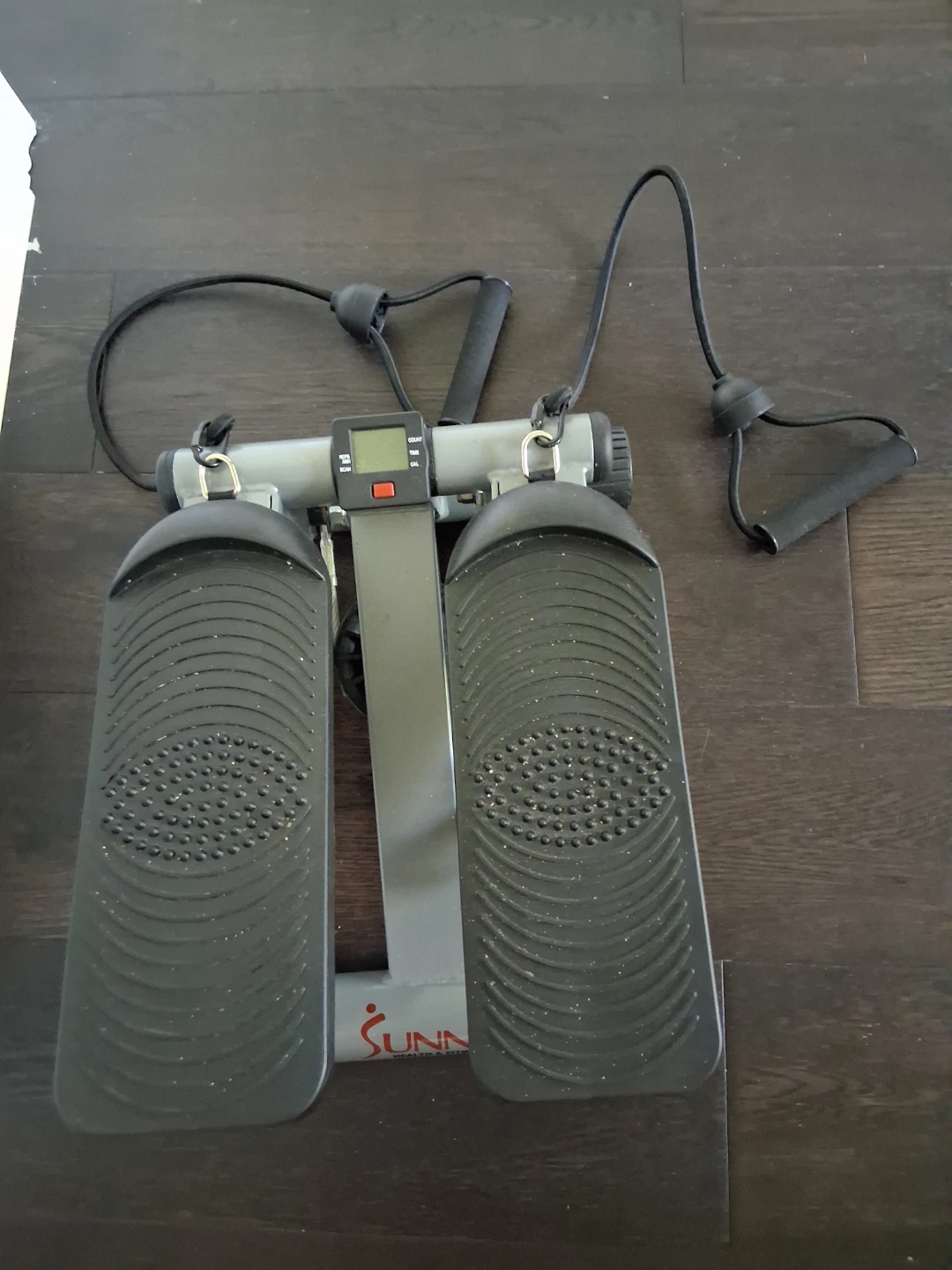 Sunny Health and Fitness Step Machine with Resistance Band - photo 2