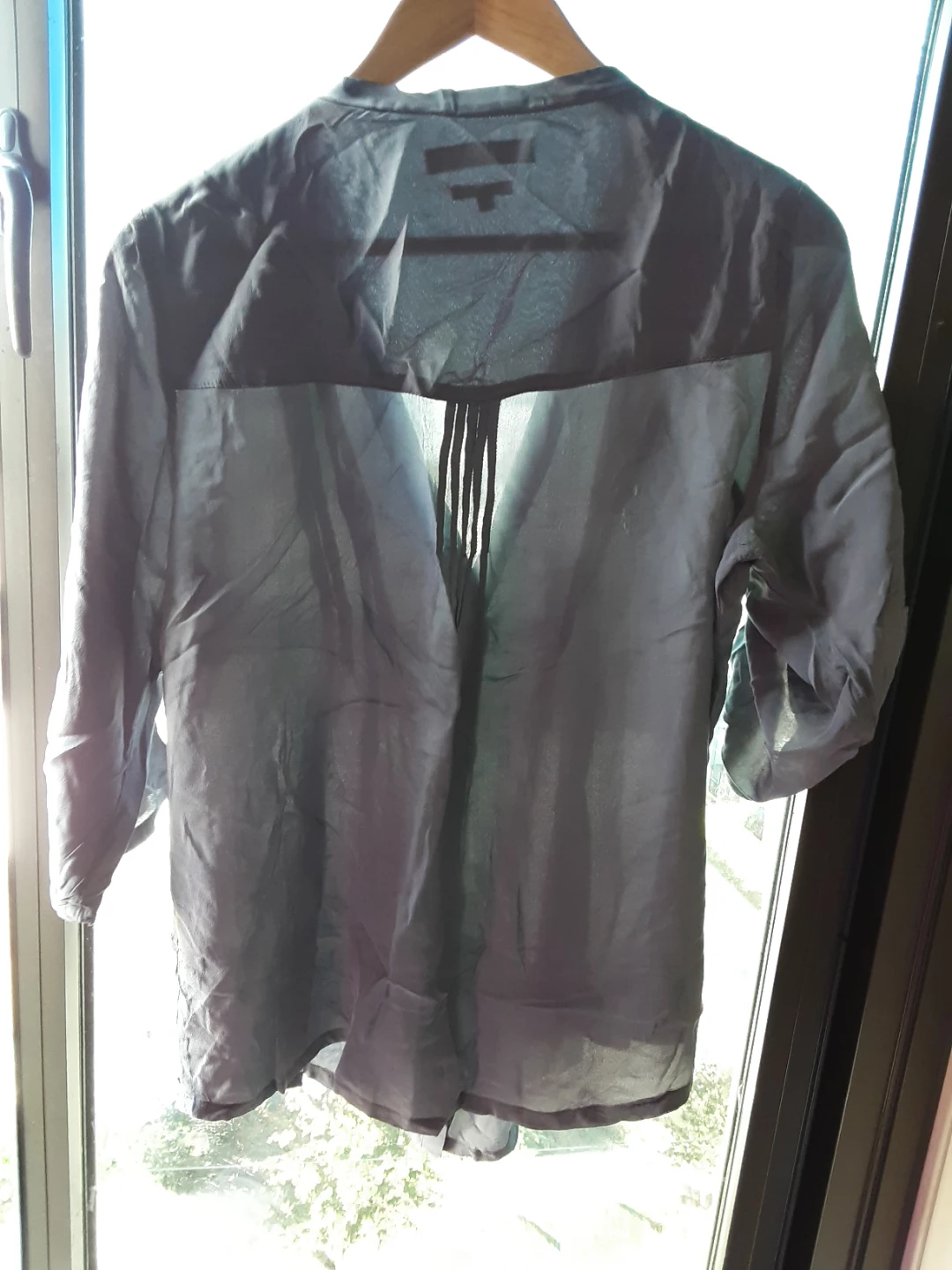 Monk & Lou 100% Silk Blouse - Size Medium - photo 3