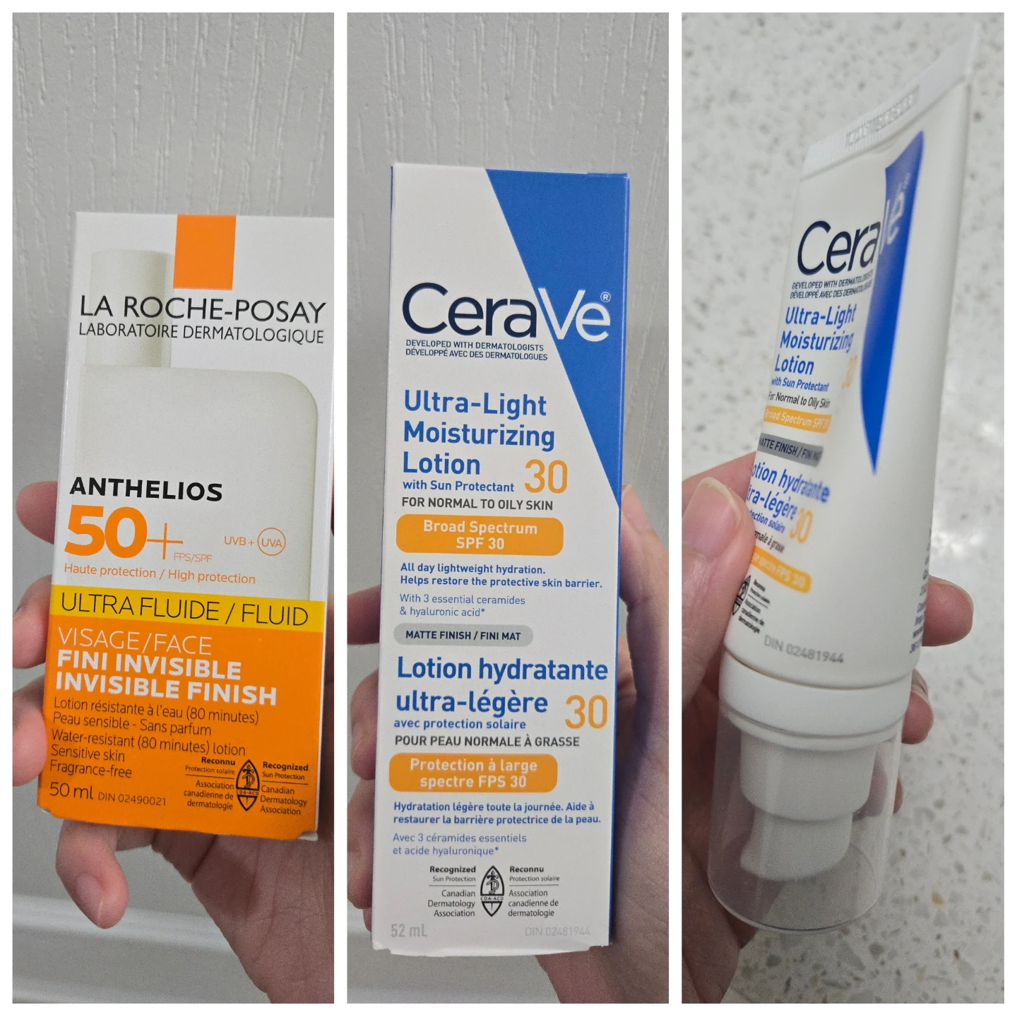 Sunscreen and daily lotion bundle