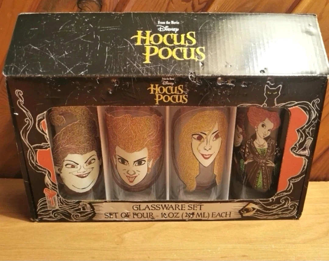 Disney Hocus Pocus Glassware Set