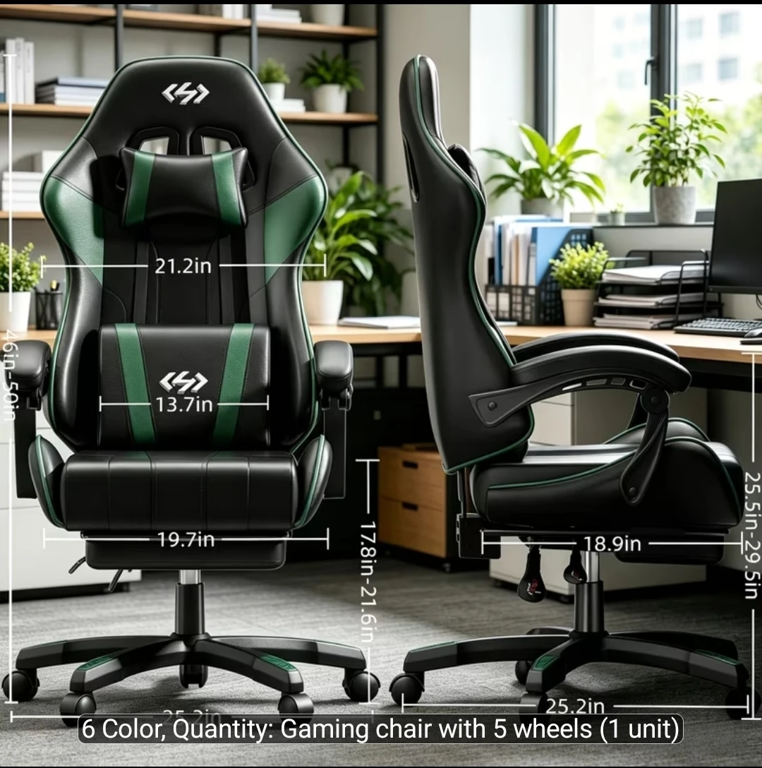Ergonomic Adjustable Gaming/podcast Chair - photo 4