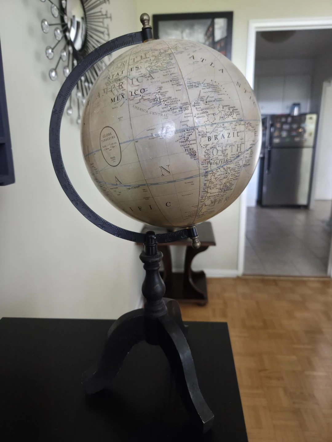 Vintage Style Tabletop World Globe