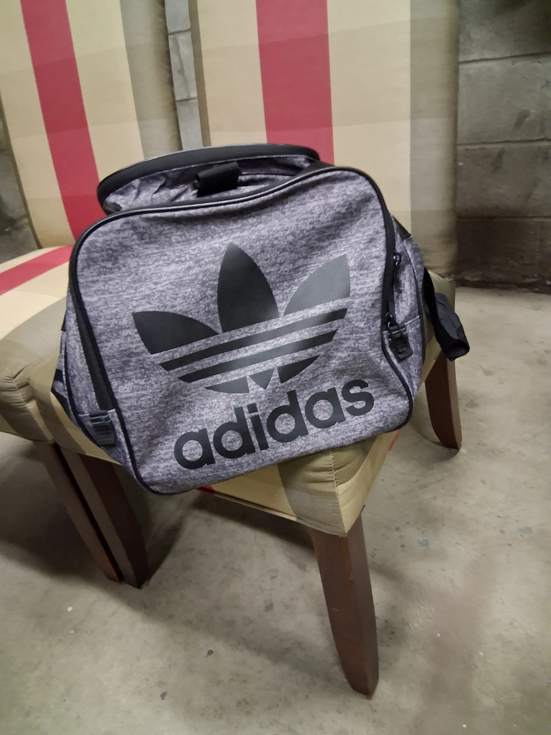 Adidas Heathered Gray Duffel Bag - photo 2