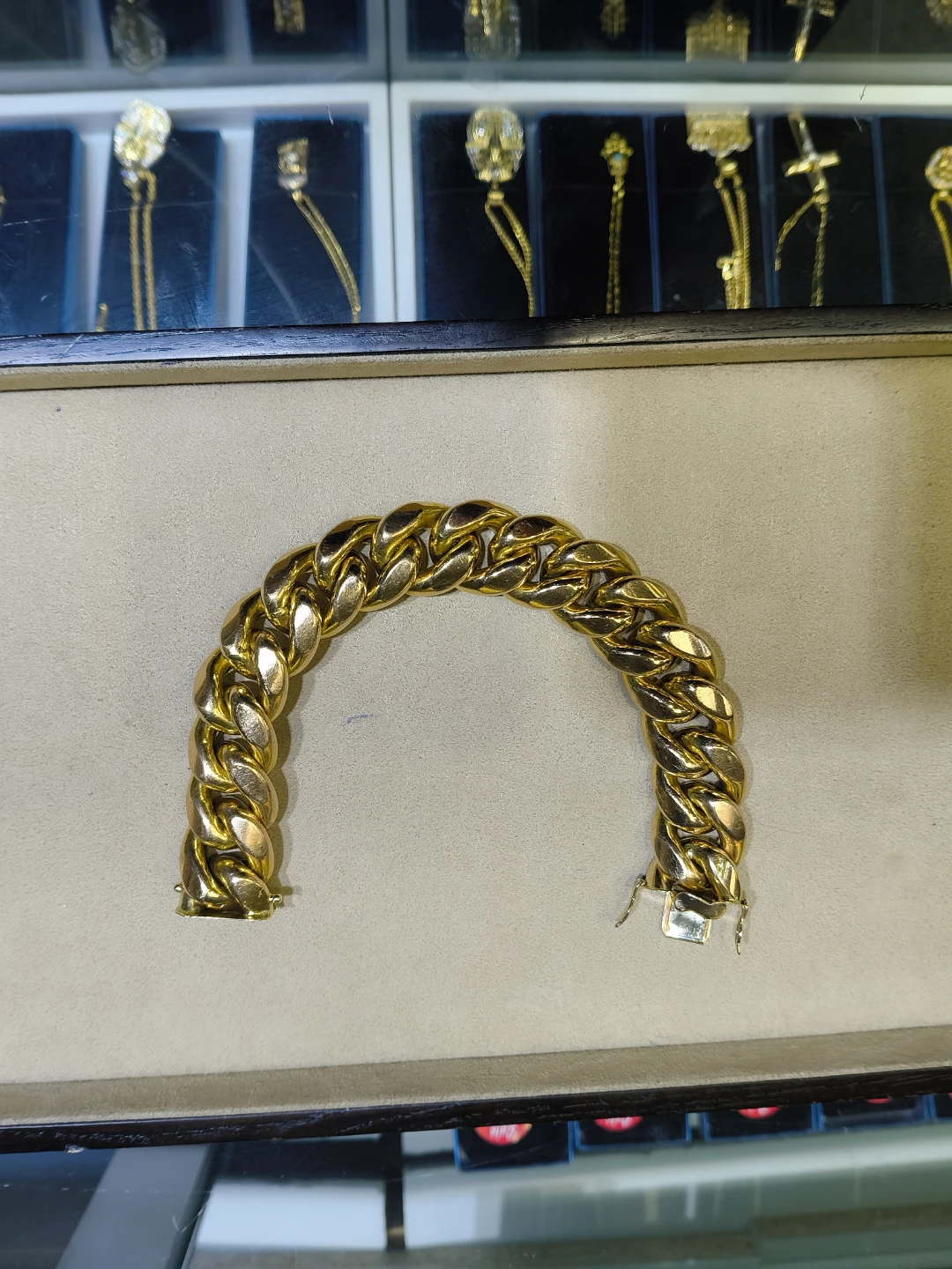 22mm, 105g Cuban Link Bracelet - photo 3