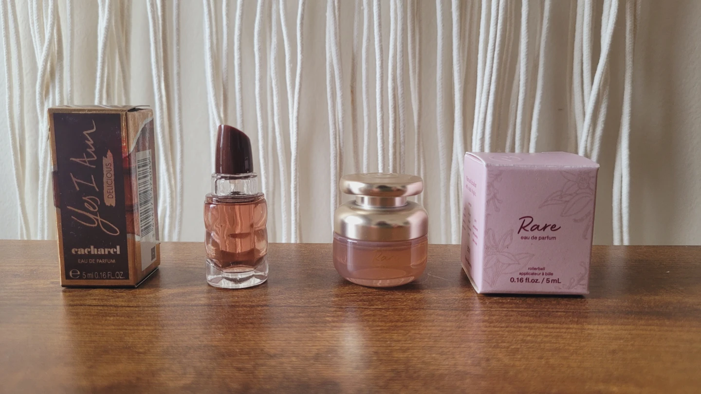 Mini Perfume Set – Cacharel Yes I Am Delicious + Rare EDP - photo 5