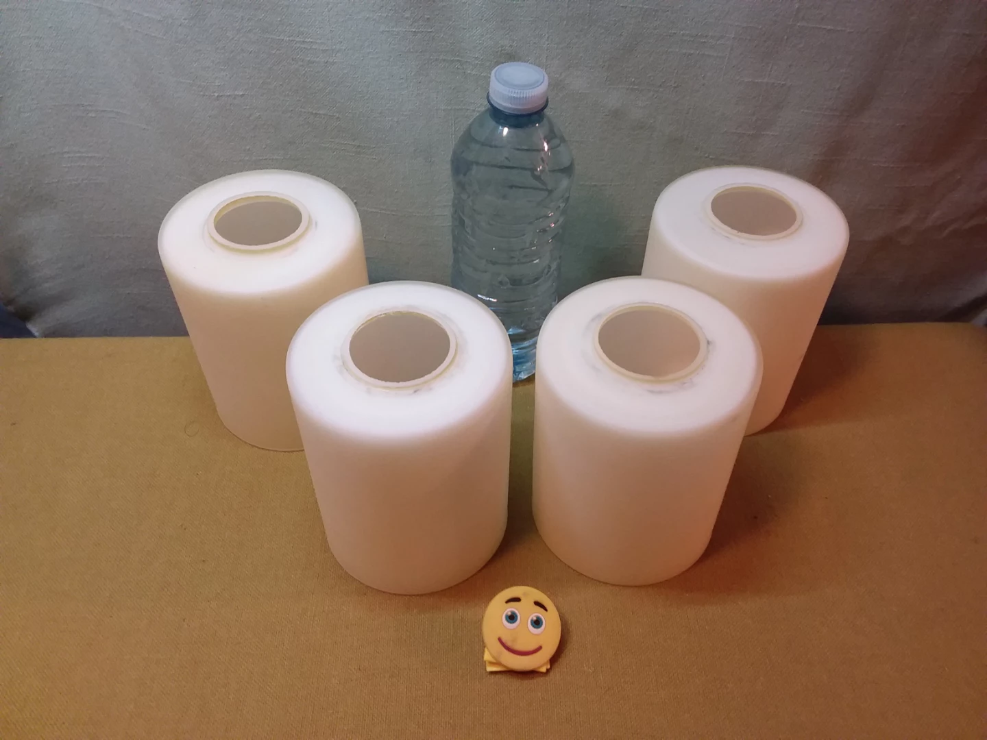 🏈 💡➡️ Frosted Glass Lamp Shades 💡 Set of (4)