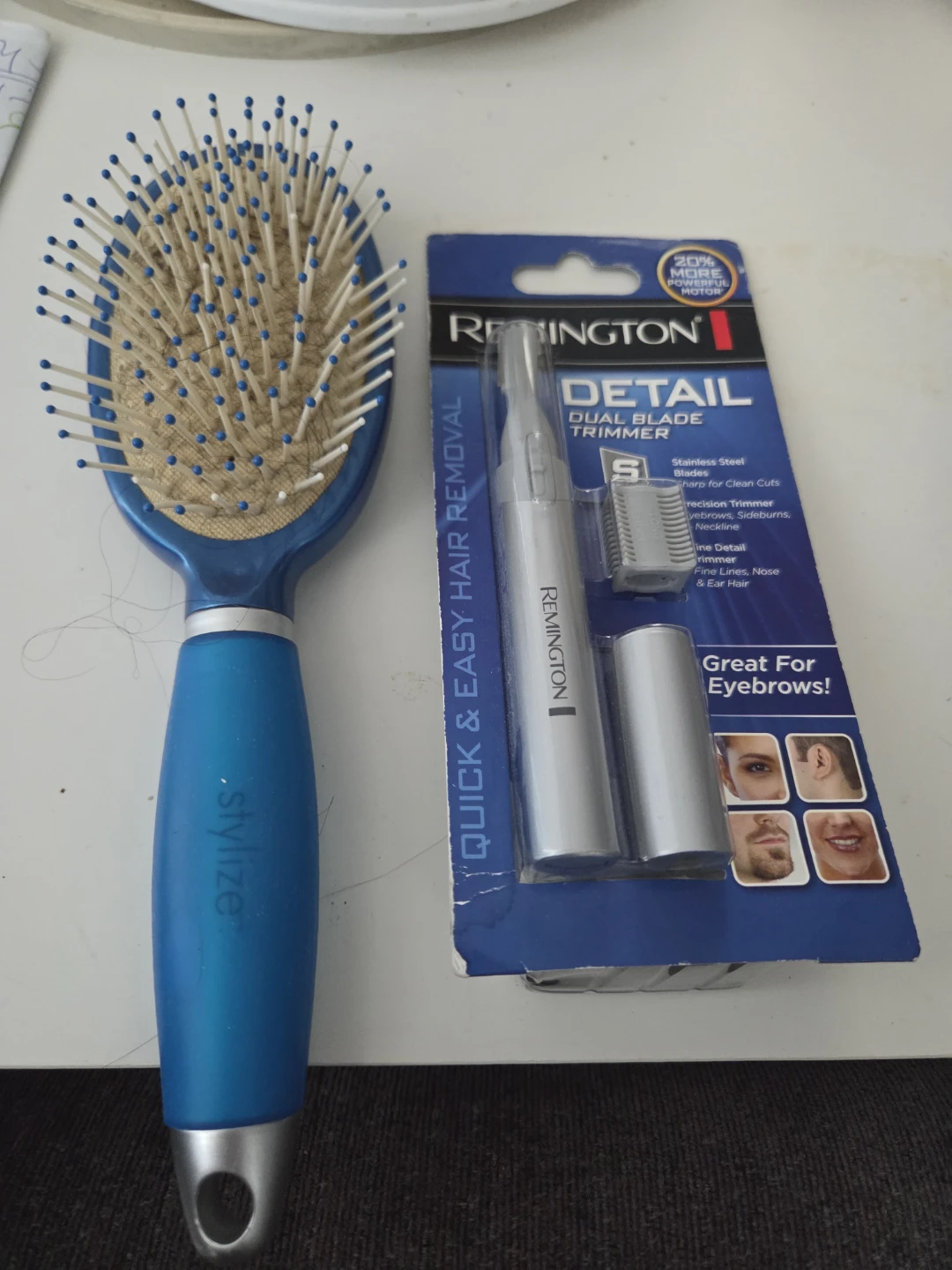 Remington Detail Trimmer and Stylize Hairbrush - photo 2