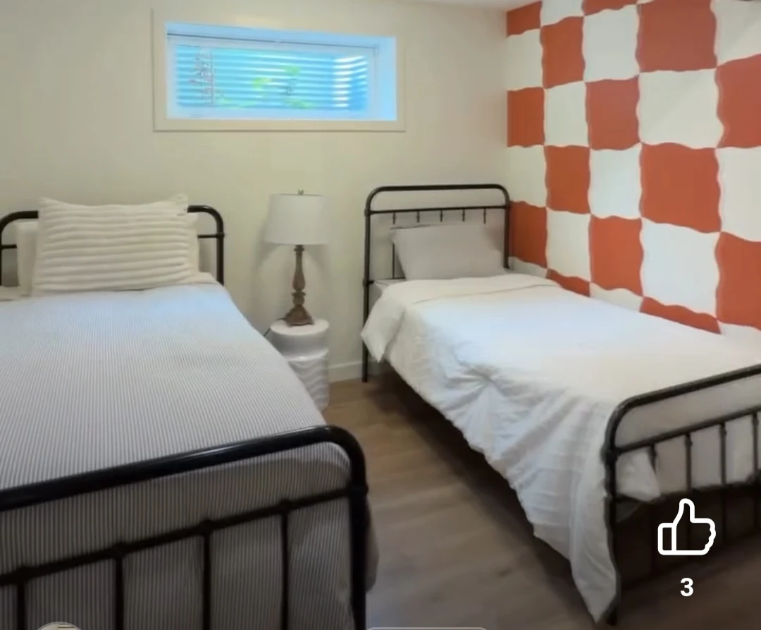 Two Black Metal Twin Bed Frames