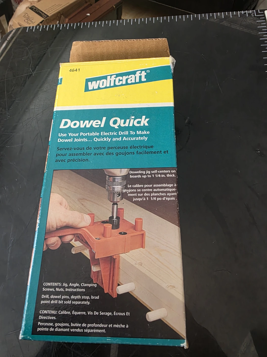 Wolfcraft Dowel Quick Portable Electric Drill Jig