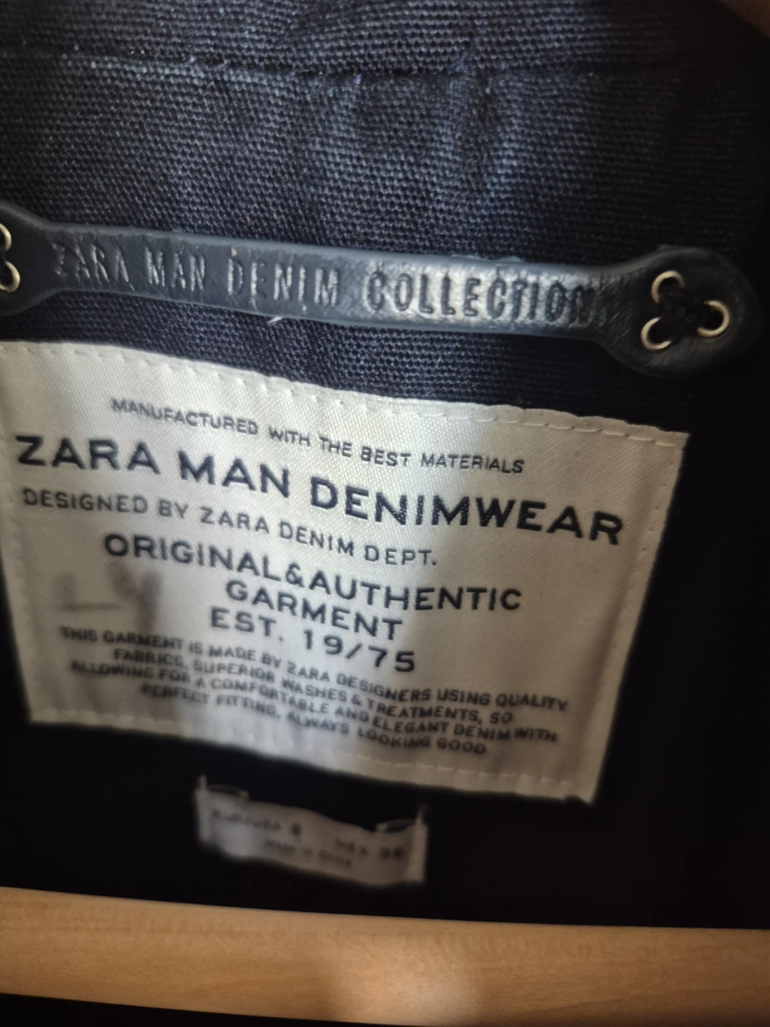 Zara Man Denimwear Jacket Size Small - photo 5