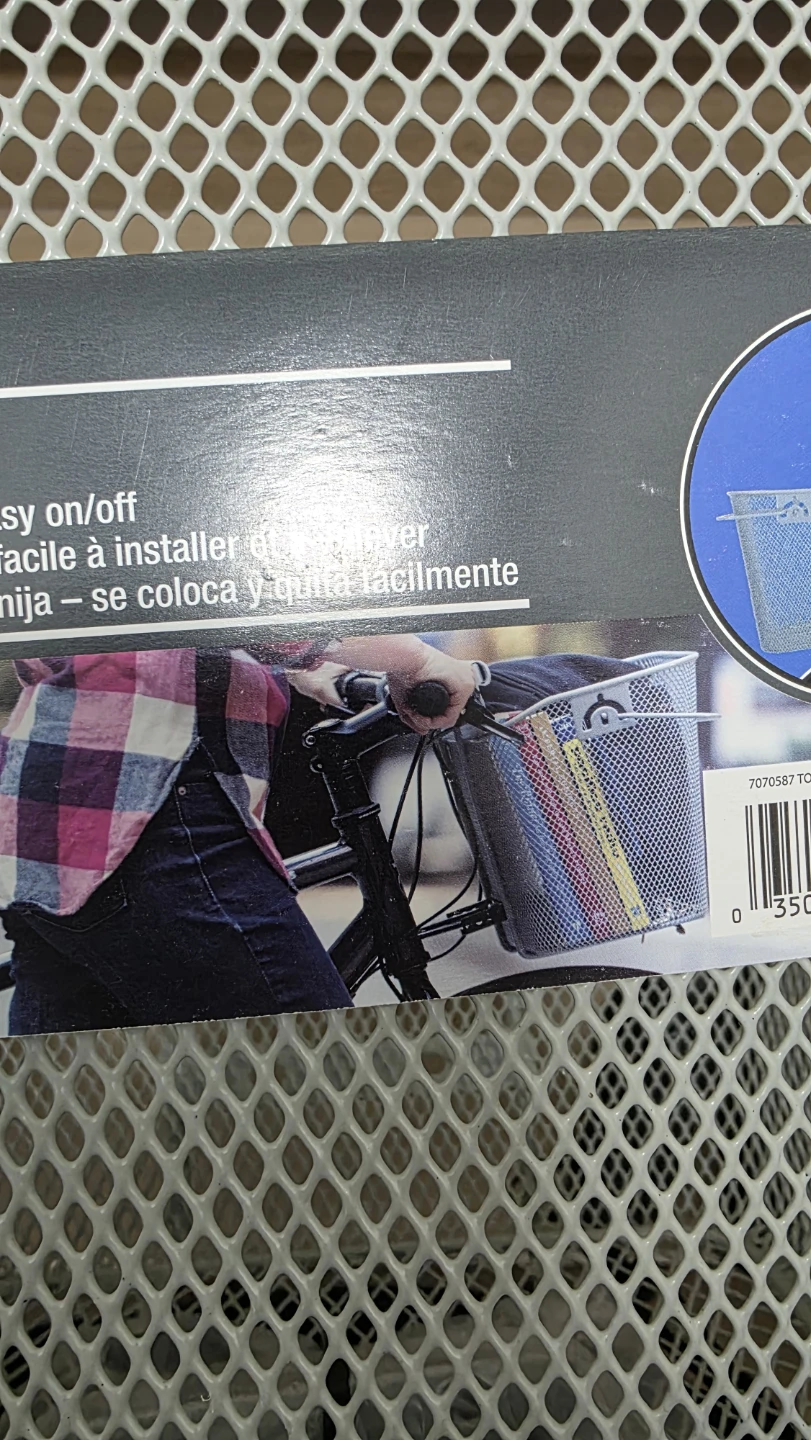 Bell Tote 510 Bike Basket - Gray - photo 3