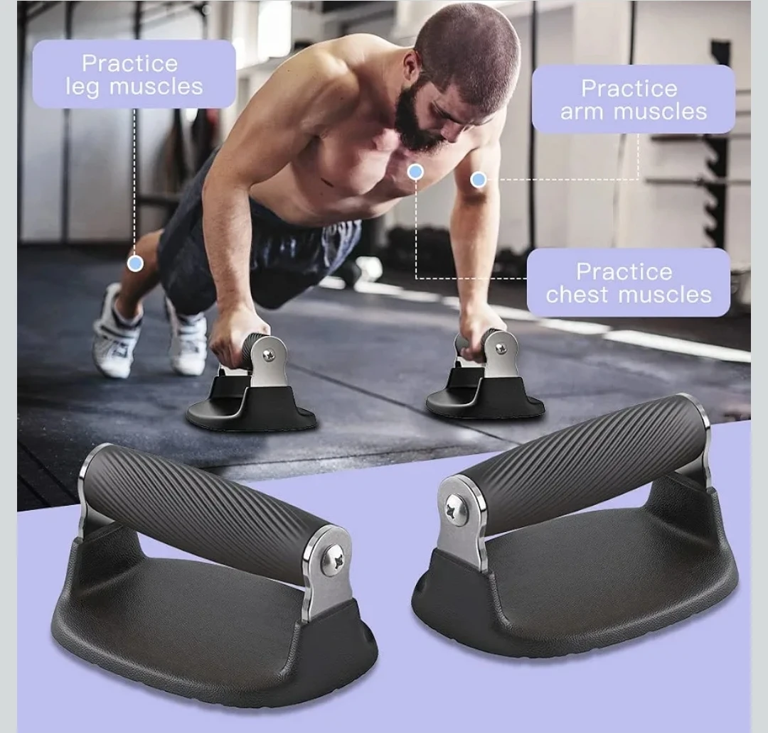 Push Up Bars 1 Pair, Pushup Stands, Man Loves It - photo 2