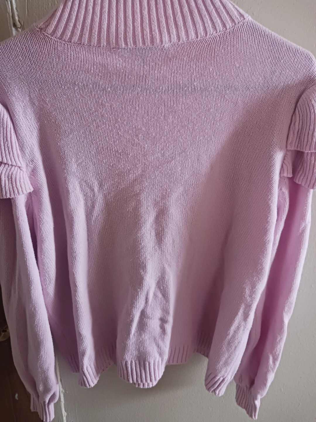 🏈 ELOQUII Elements Pink Ruffled Sweater - photo 3