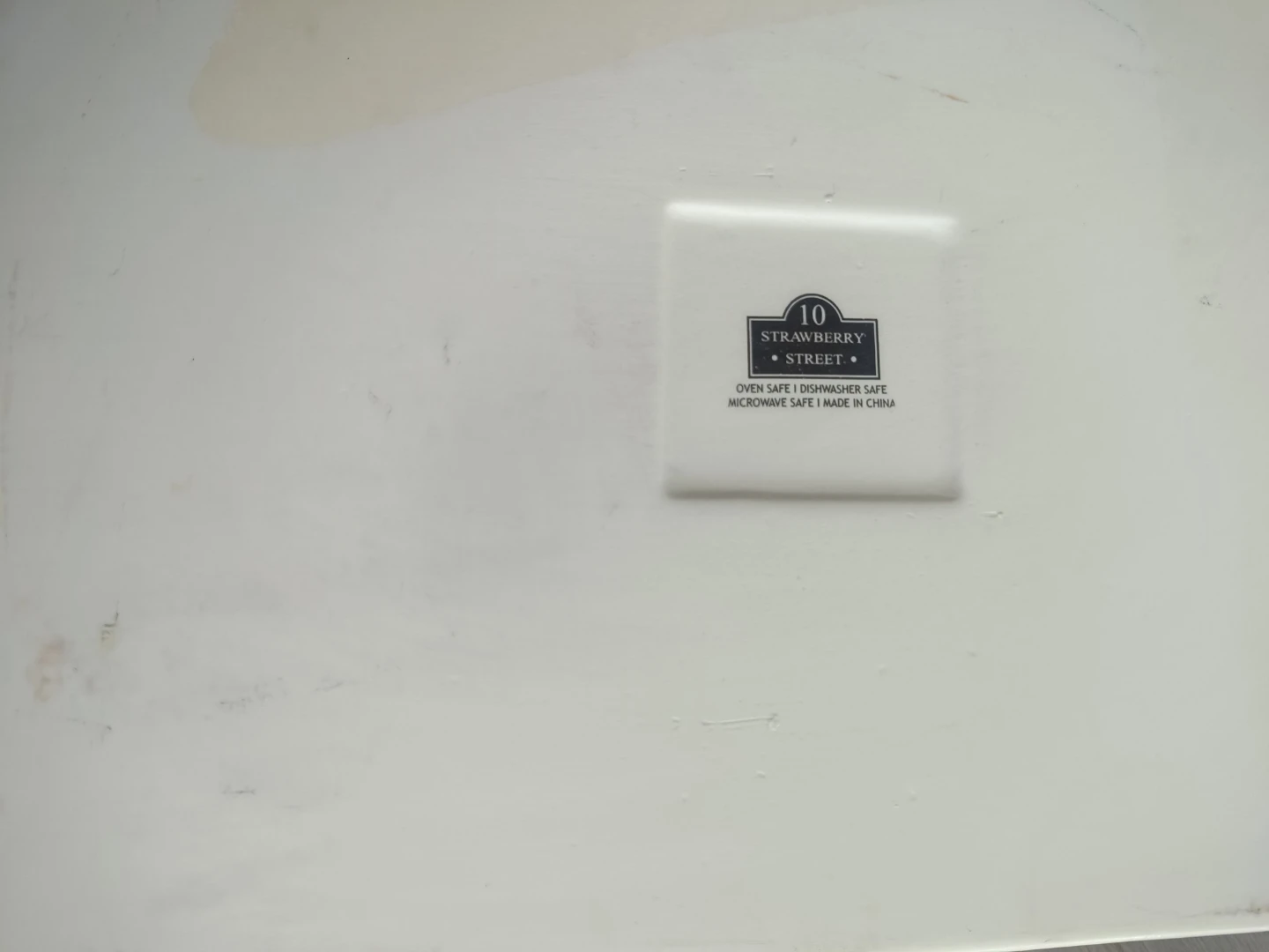 10 Strawberry Street White Ceramic Baking Dish - photo 2