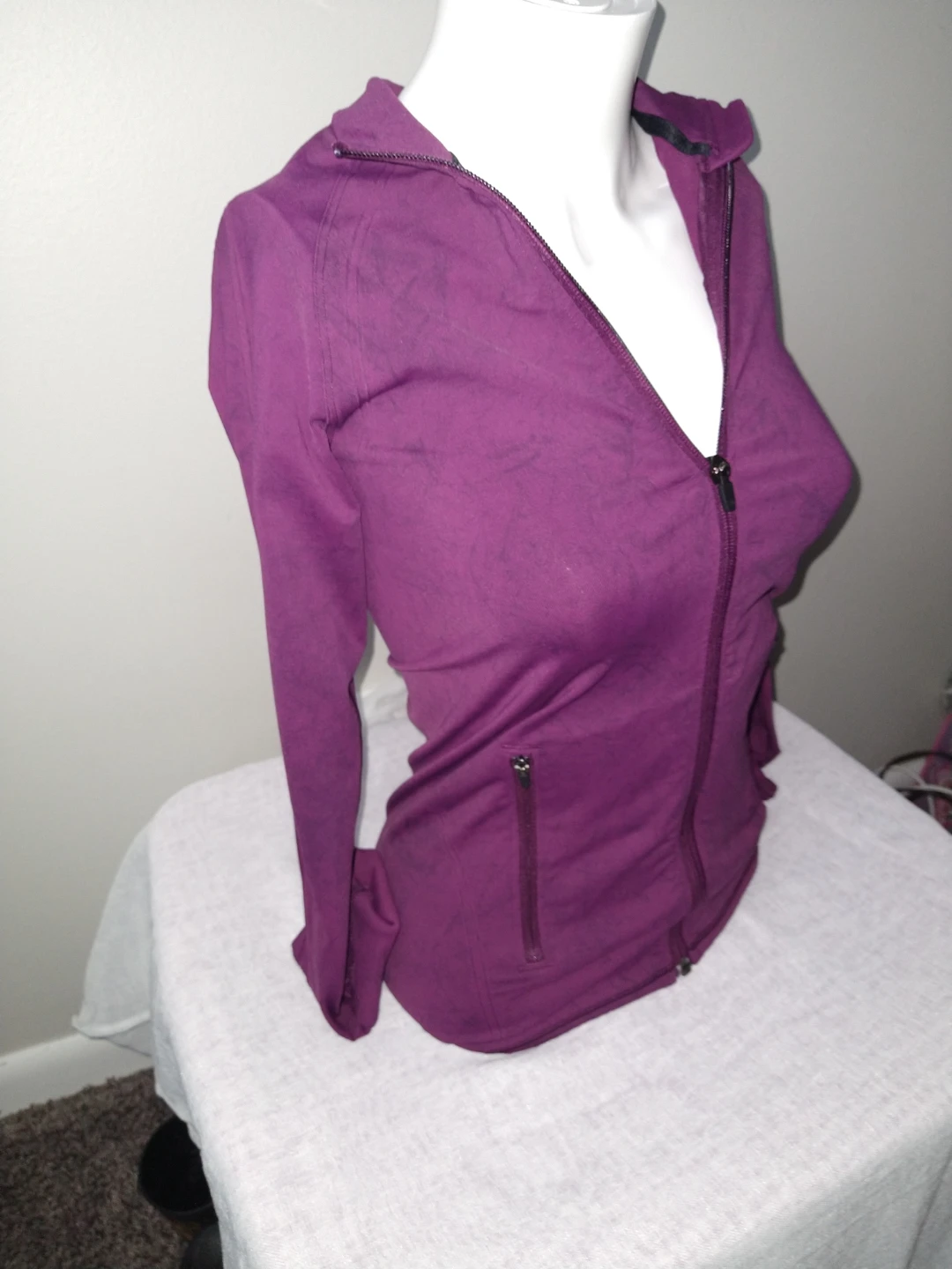Lululemon Define Jacket in Marbled Plum Size X Small (2)