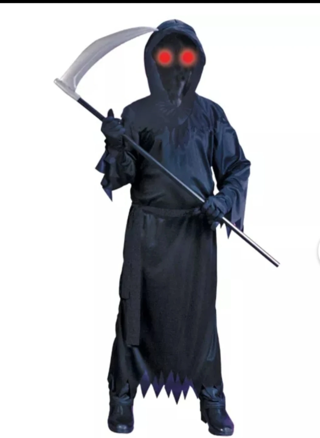 New Kids Light-Up Grim Reaper Costume - photo 3