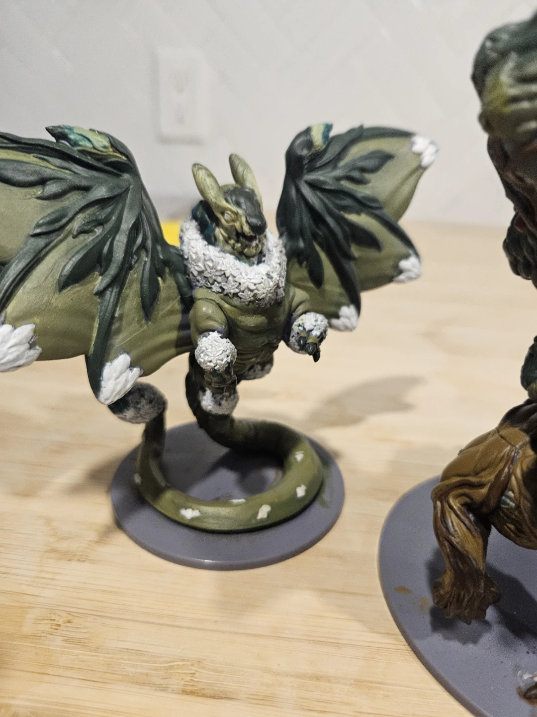 Floral dragon miniatures lot for $10