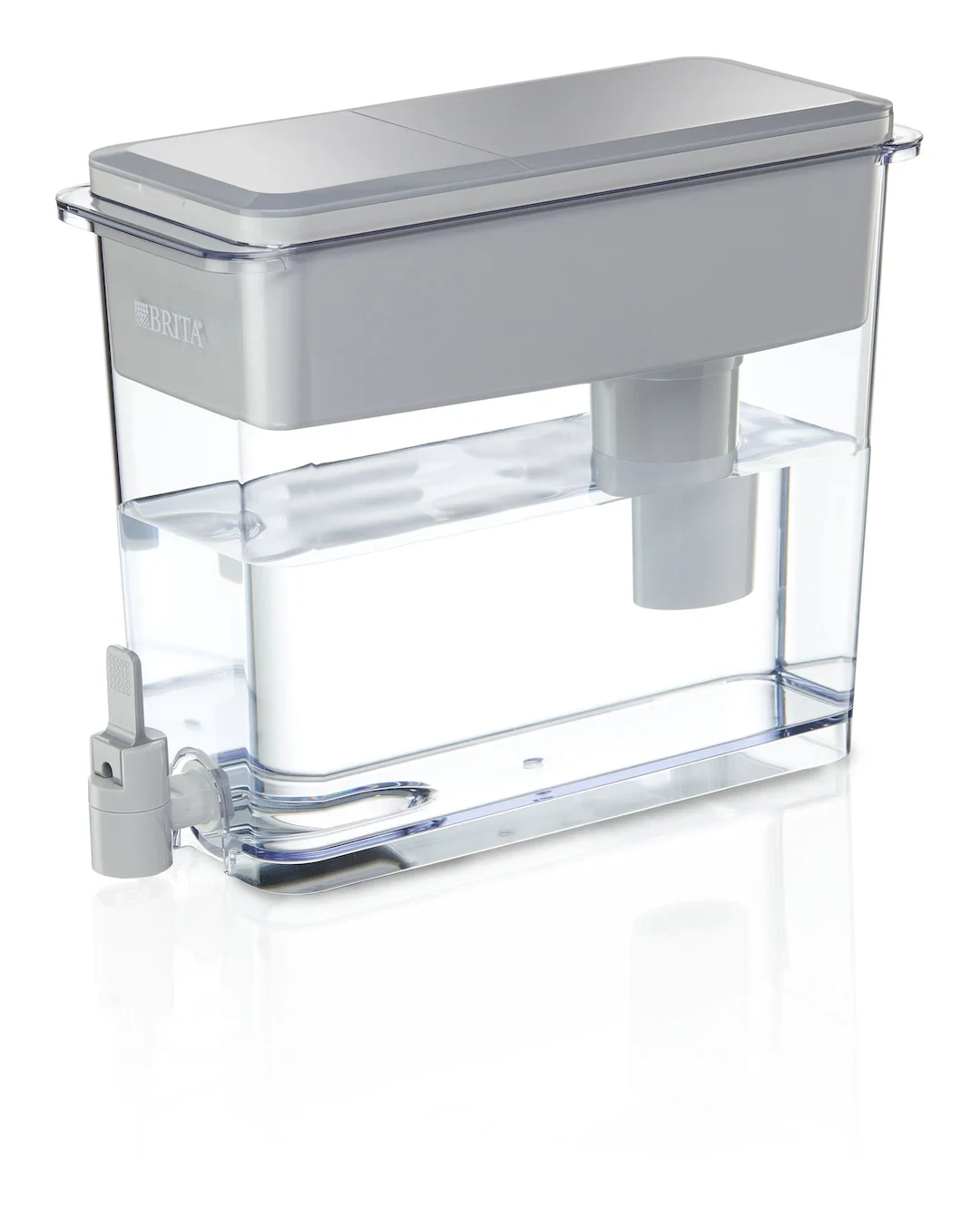 Brita Ultramax Water Filter Pitcher/Dispenser, 27-Cup, Grey - photo 2