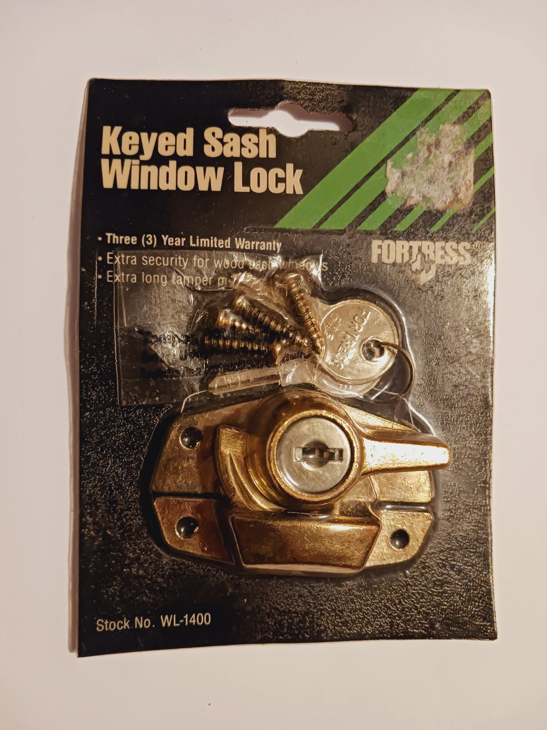 Fortress Keyed Sash Window Lock WL-1400