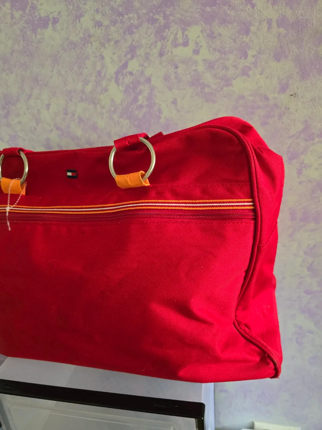 Tommy Hilfiger Red Tote Bag - photo 3
