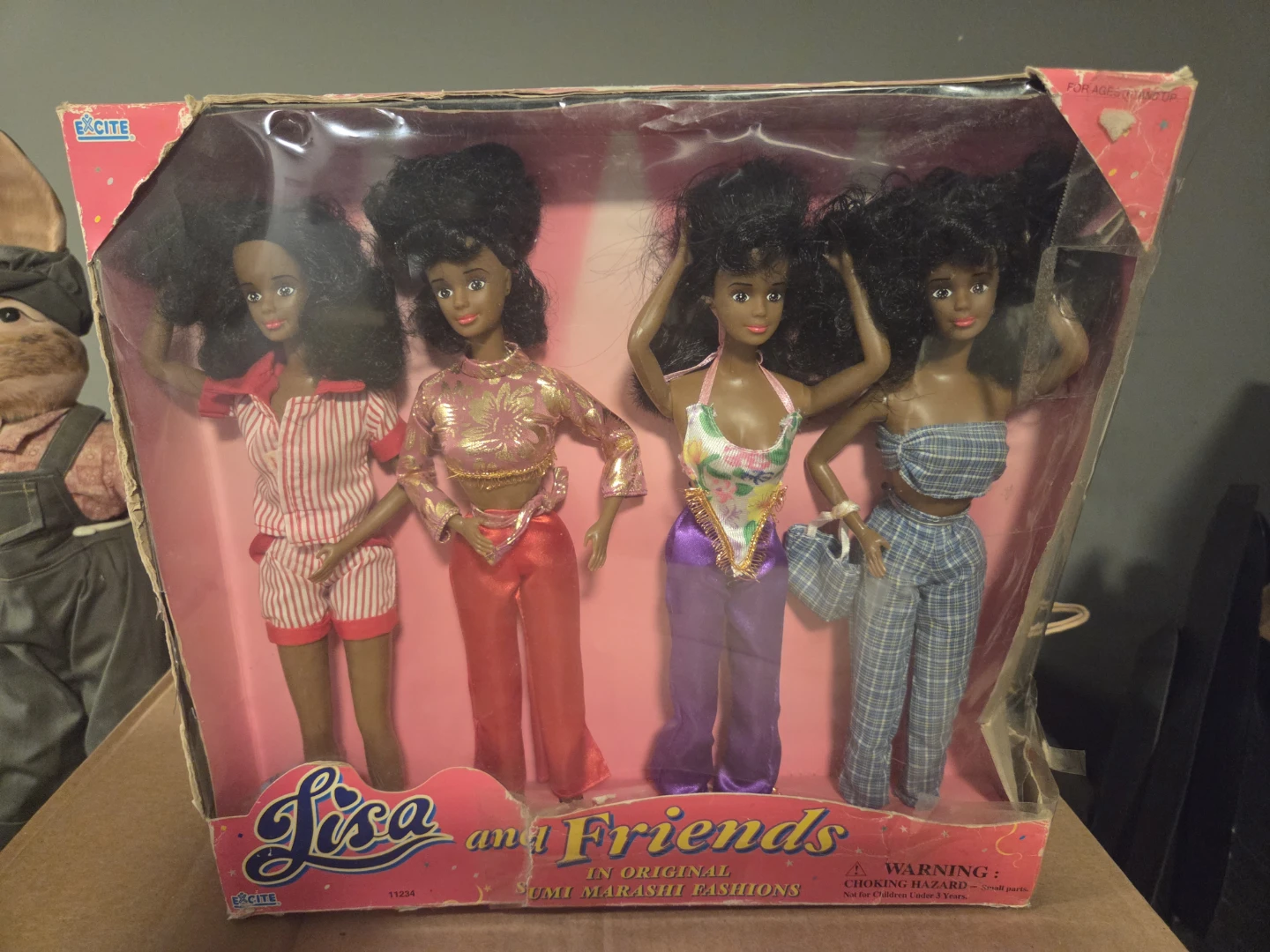 Rare Vintage African American Lisa and Friends Doll Set - photo 4