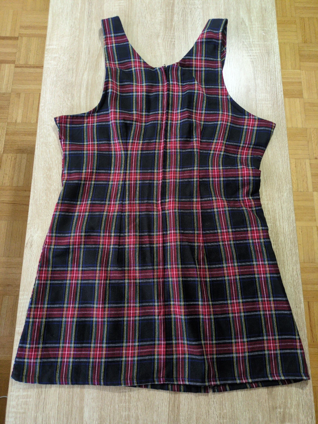Plaid Pinafore Dress - photo 2