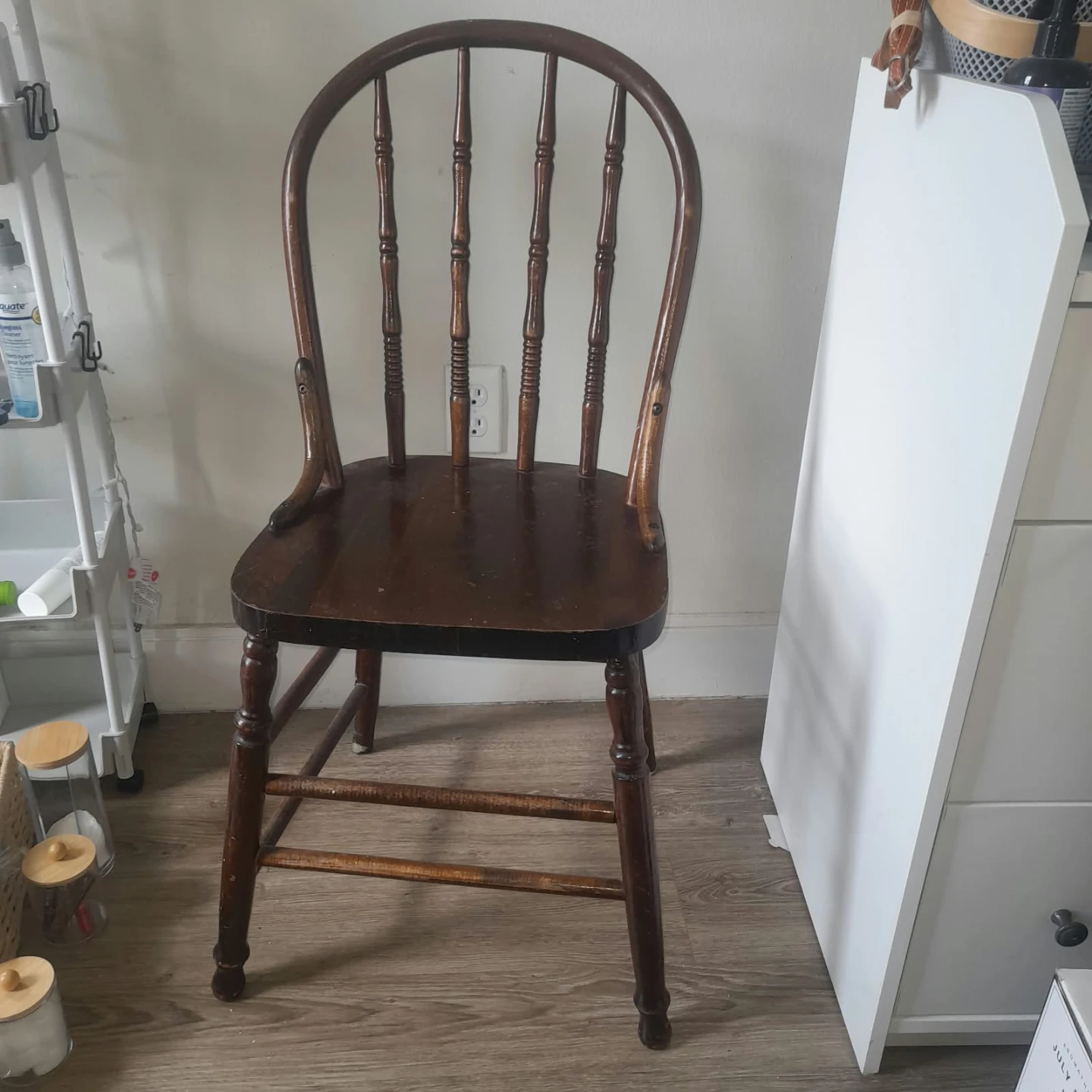 Antique Wooden Windsor-style Chair - photo 5