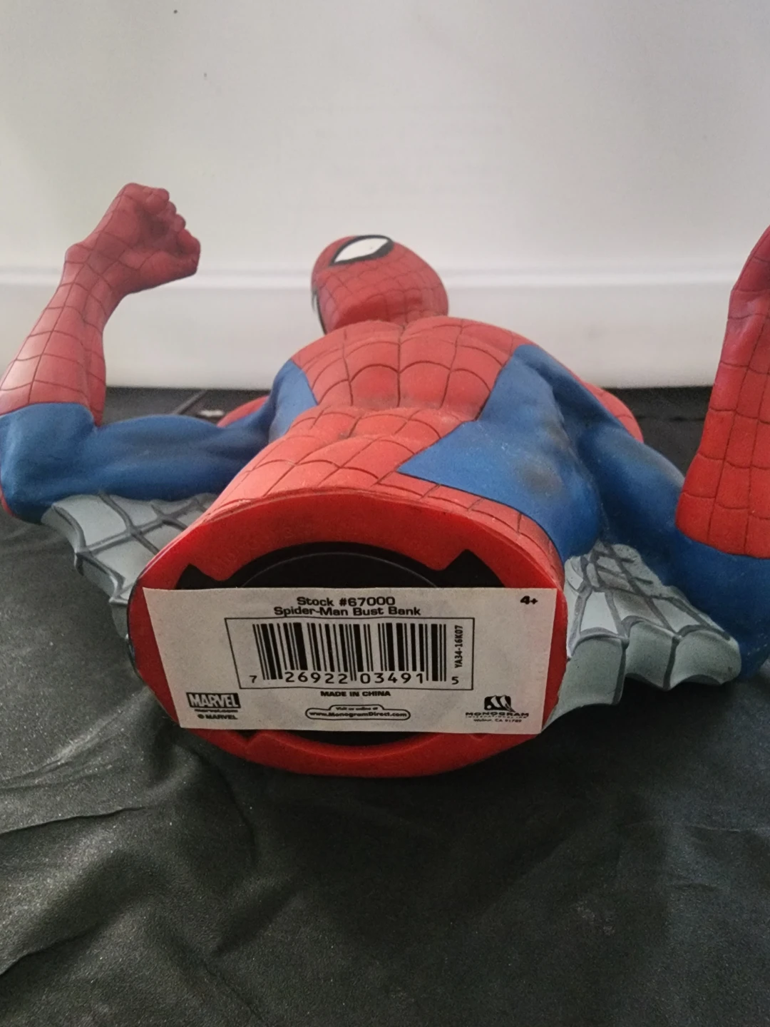 Monogram Marvel Spider-Man Bust Bank - photo 4