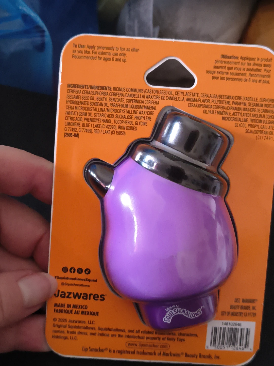 Halloween Squishmallows Lip Smacker Earworm Lip Balm - photo 2