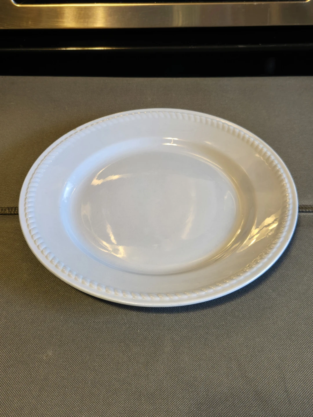 Vintage 1937 Homer Laughlin Kraft Blue 10.5-Inch Dinner Plate