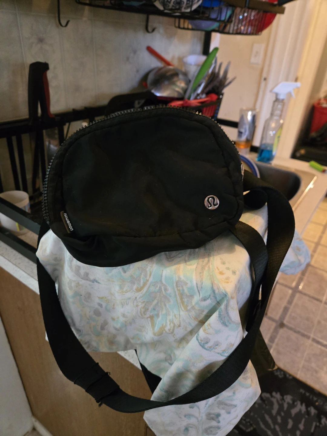 Lululemon Black Crossbody Bag