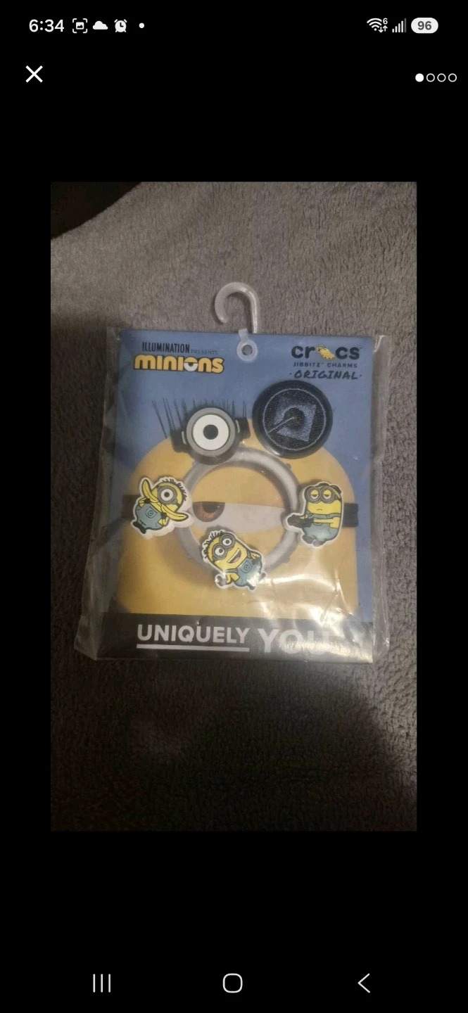 Crocs Minions Jibbitz Charms