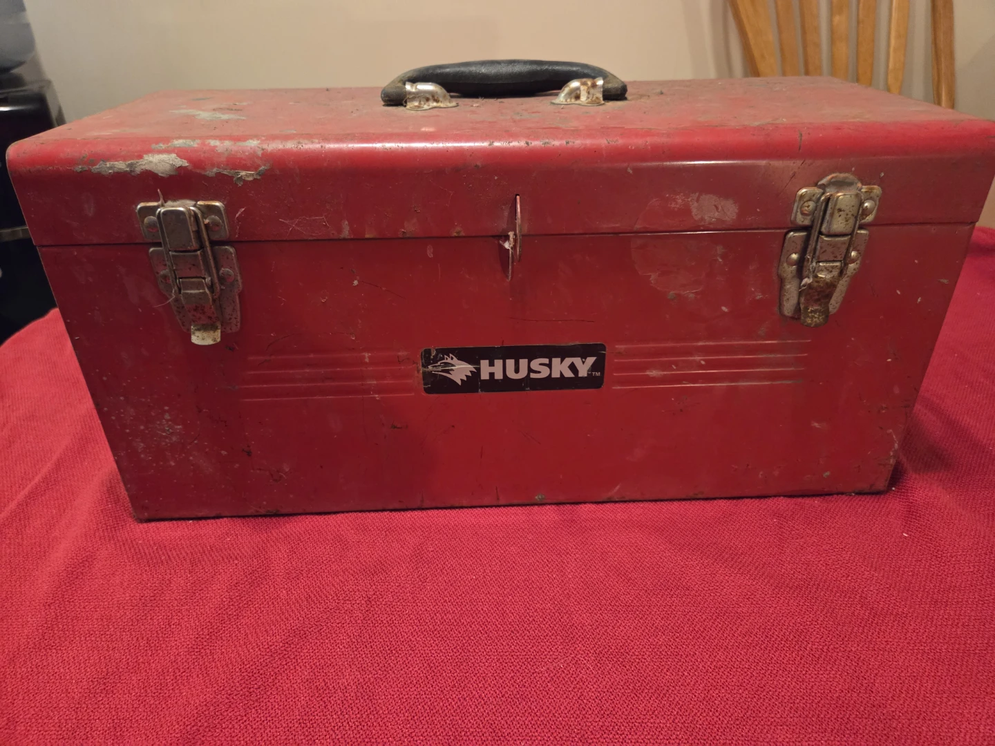 Husky Red Metal Tool Box - photo 3