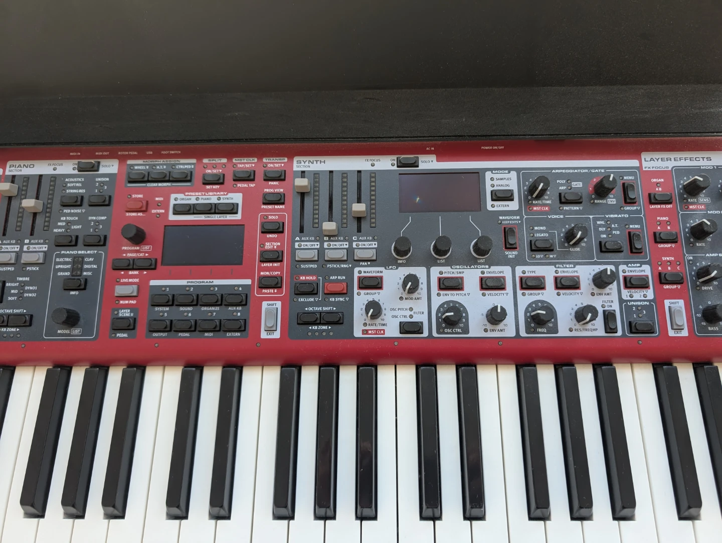 Nord Stage 4 Series Keyboard and Attachments - photo 2