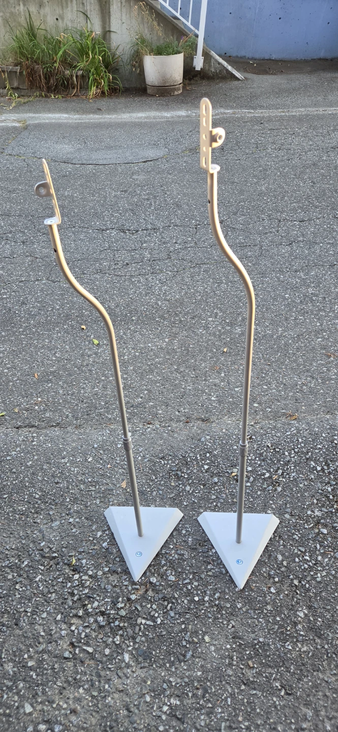 Pair of Adjustable B-Tech Speaker Stands