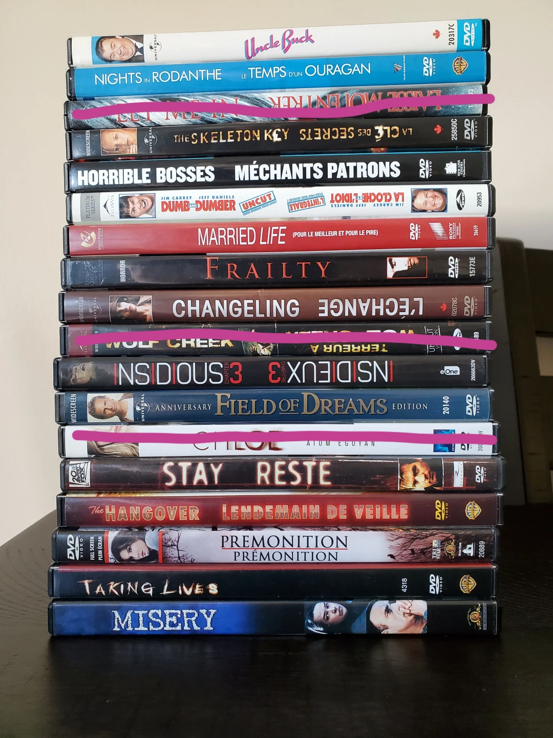 DVD Movies (Read description)