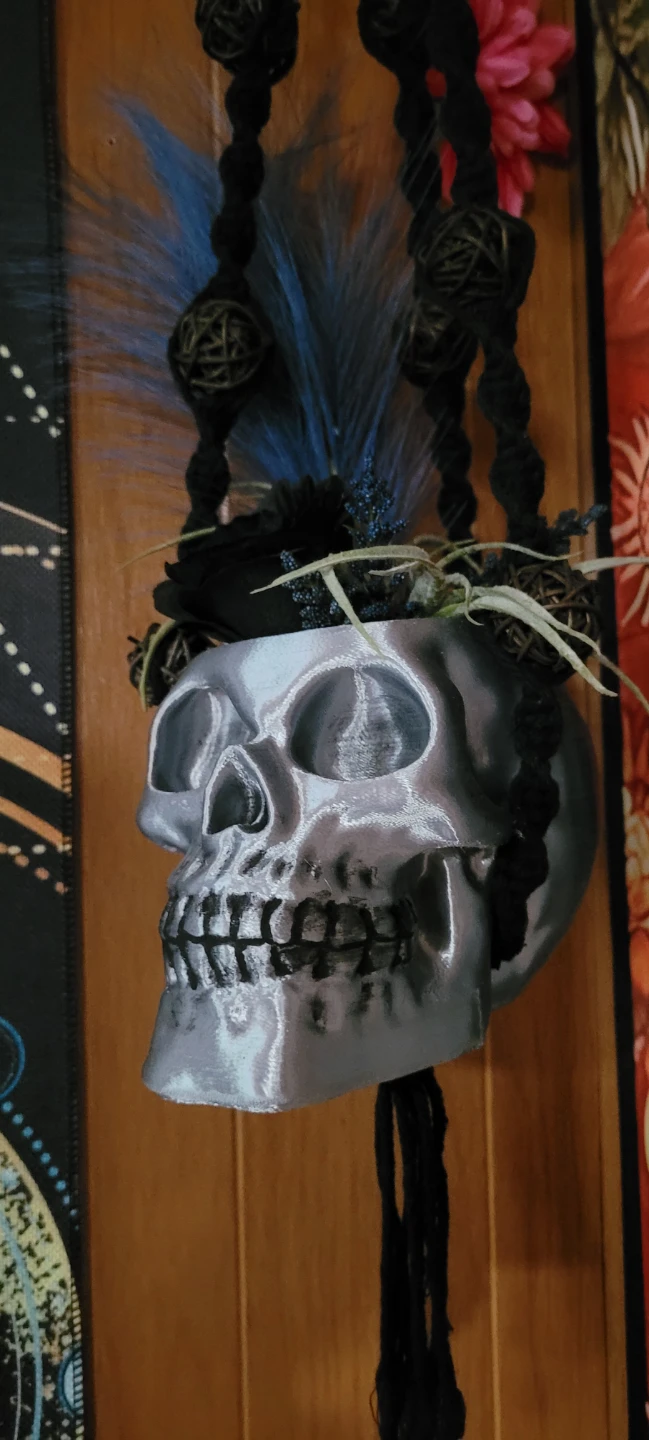 3D Printed Skull Hanger - photo 2