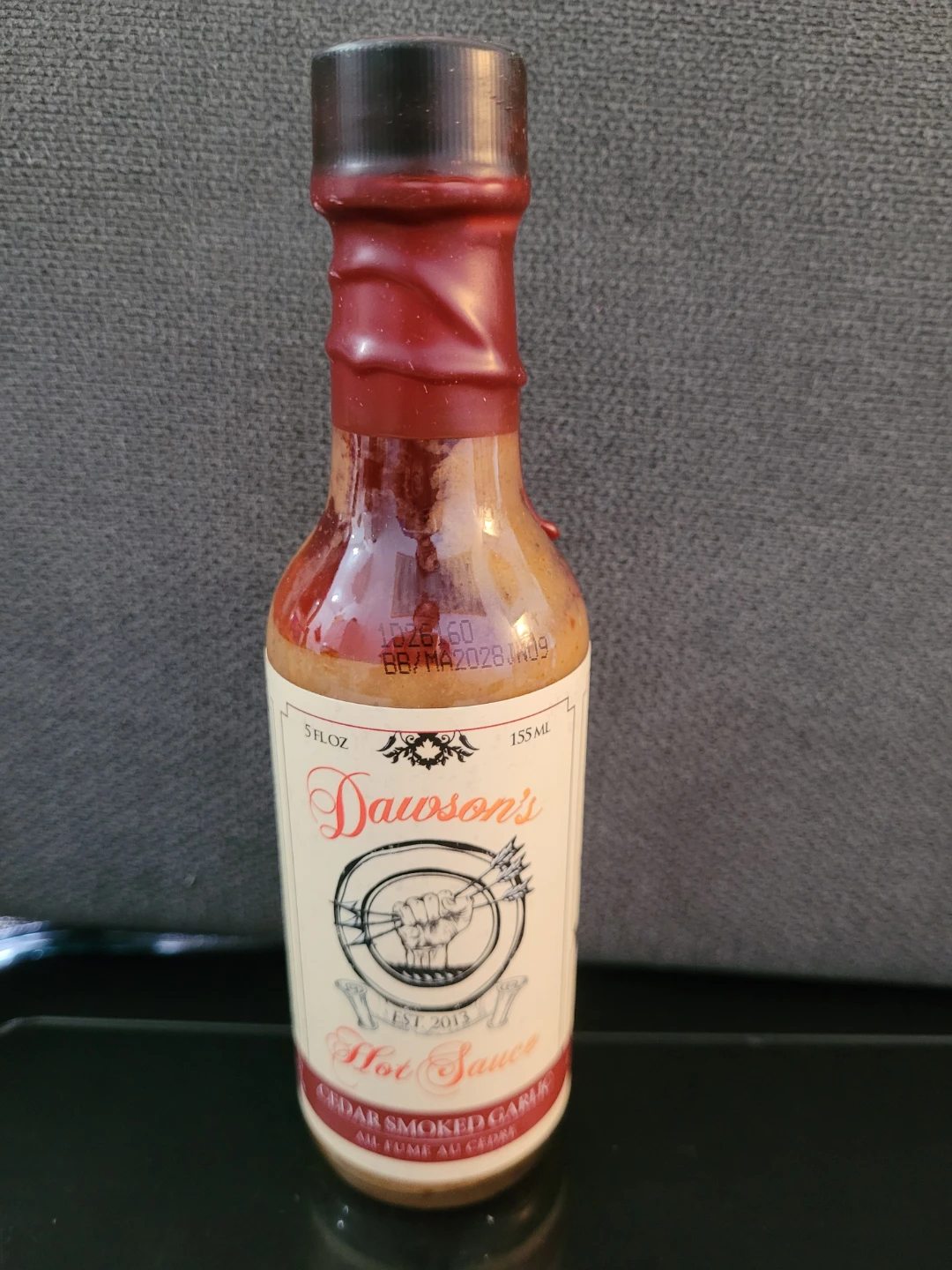 Dawson's Cedar Smoked Garlic Hot Sauce 155ml
