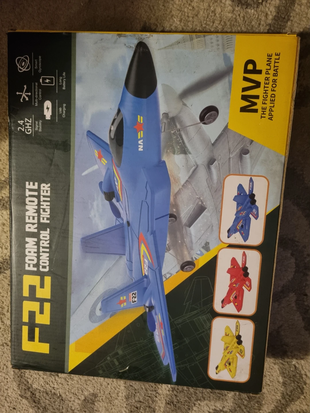 F22 Foam Remote Control Fighter Plane