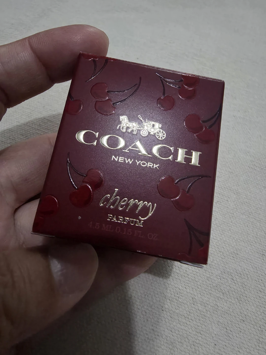 Coach Cherry Parfum 4.5ml 🏈